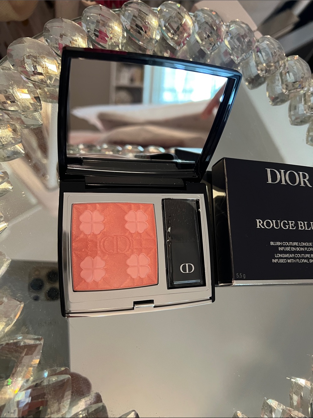 Dior Rouge Blush Powder in lucky Pink-Limited Edition - Picture 3 of 4